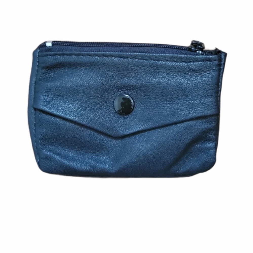 Vintage Small Pouch Coin Purse One zipper Keychain